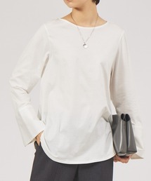 qualite | カフスインナーカットソー(Tシャツ/カットソー)