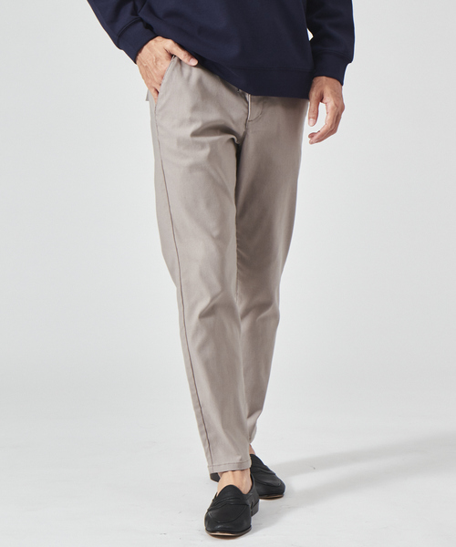 ABAHOUSE GRAY（アバハウスグレイ）の「【ハイパーストレッチ】ピンヘッド イージースラックス（スラックス・メンズ・ネイビー/グレイッシュベージュ/ブラック/ライトブラウン/グレー・48/50/46/44）」の4枚目の写真