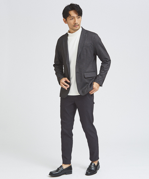 ABAHOUSE GRAY（アバハウスグレイ）の「【ハイパーストレッチ】ピンヘッド イージースラックス（スラックス・メンズ・ネイビー/グレイッシュベージュ/ブラック/ライトブラウン/グレー・48/50/46/44）」の14枚目の写真