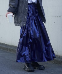 COLONY 2139 | メタリックラウンドティアードスカート(スカート)