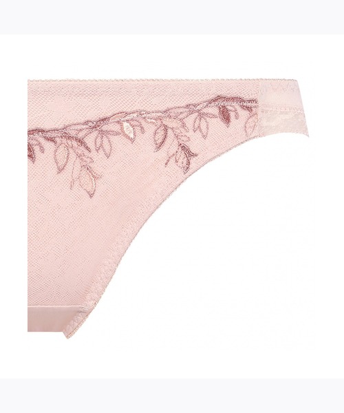 AMOSTYLE BY Triumph（アモスタイルバイトリンプ）の「レギュラーショーツ スウェイング リーヴス AMST1443 Mini JX（ショーツ・レディース・グリーン/モカ/ピンク・M/L）」の6枚目の写真