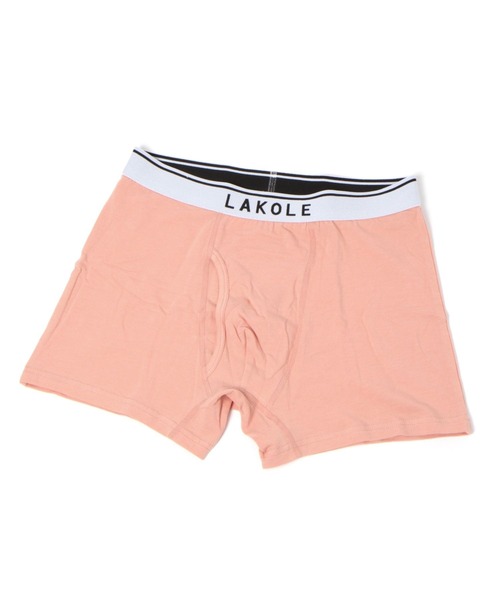 コットンロゴ無地ボクサーパンツ2 / 971057（ボクサーパンツ）｜LAKOLE