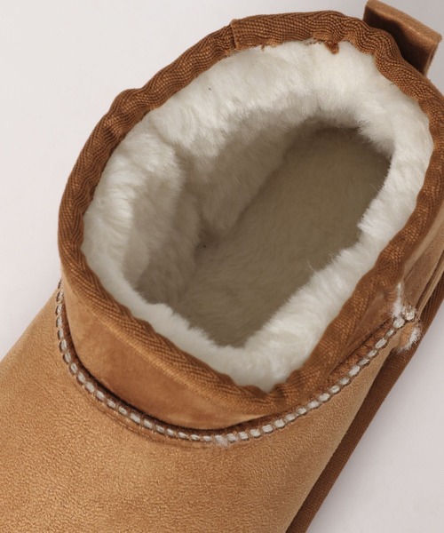 repipi armario(レピピ アルマリオ)の「アツゾコムートンブーツ(ブーツ・キッズ・ブラック/グレー/ブラウン・MEDIUM/LARGE/SMALL)」の9枚目の写真