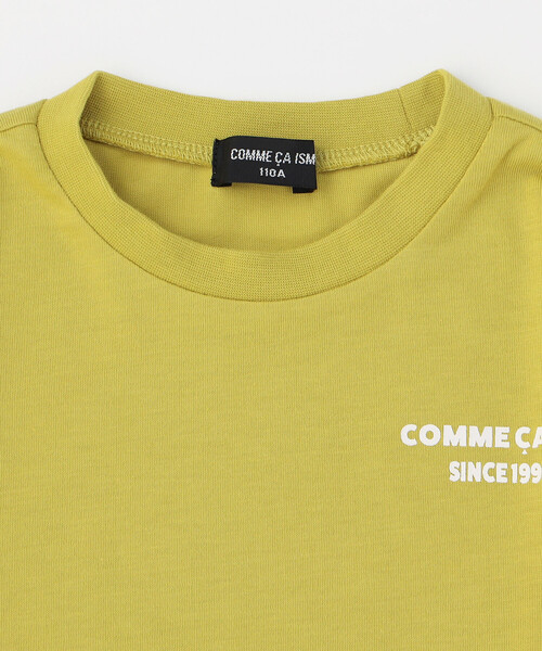 COMME CA ISM(コムサイズム)の「ロゴプリント 長袖Tシャツ(Tシャツ/カットソー・キッズ・オレンジ/マスタード/ホワイト/ブラック・110cm/150cm/120cm/130cm/140cm)」の9枚目の写真