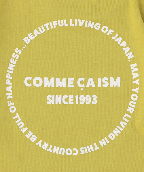 COMME CA ISM(コムサイズム)の「ロゴプリント 長袖Tシャツ(Tシャツ/カットソー・キッズ・オレンジ/マスタード/ホワイト/ブラック・110cm/150cm/120cm/130cm/140cm)」の12枚目の写真