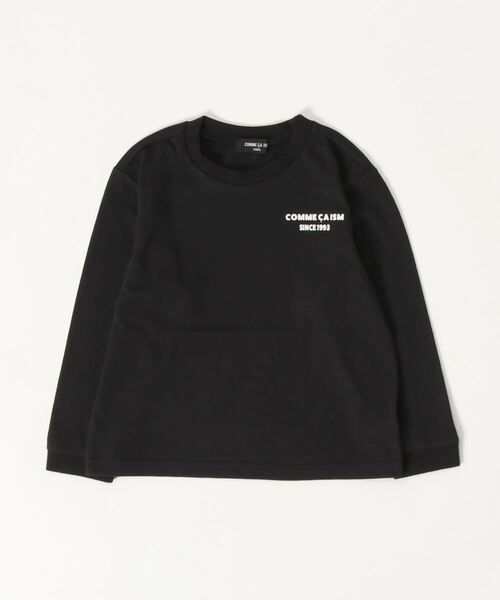 COMME CA ISM(コムサイズム)の「ロゴプリント 長袖Tシャツ(Tシャツ/カットソー・キッズ・オレンジ/マスタード/ホワイト/ブラック・110cm/150cm/120cm/130cm/140cm)」の5枚目の写真