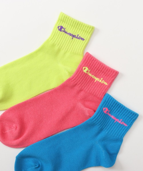 Champion（チャンピオン）の「【Champion/チャンピオン】レディース 【3足組】クォーターレングスソックス（ソックス/靴下・レディース・その他1/その他/その他3・SMALL）」の5枚目の写真