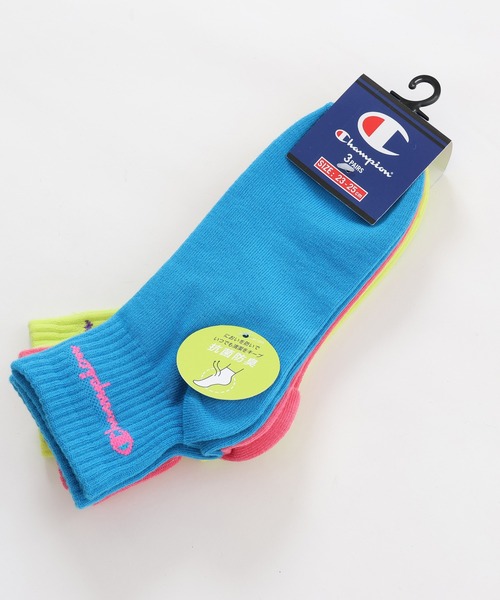 Champion（チャンピオン）の「【Champion/チャンピオン】レディース 【3足組】クォーターレングスソックス（ソックス/靴下・レディース・その他1/その他/その他3・SMALL）」の7枚目の写真