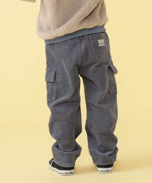BEAMS mini(ビームスミニ)の「BEAMS mini / コーデュロイ カーゴパンツ 23FW(90~150cm)(カーゴパンツ・キッズ・オリーブ/ブルー・120/110/100/150/140/130/90)」の9枚目の写真
