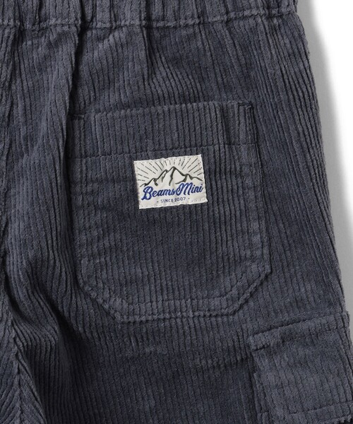 BEAMS mini(ビームスミニ)の「BEAMS mini / コーデュロイ カーゴパンツ 23FW(90~150cm)(カーゴパンツ・キッズ・オリーブ/ブルー・120/110/100/150/140/130/90)」の13枚目の写真