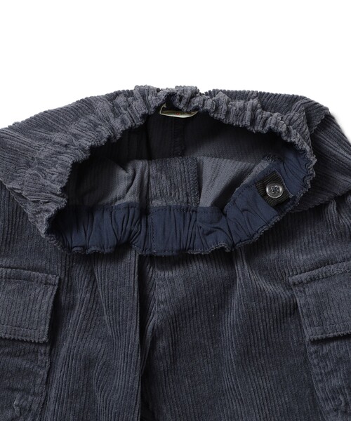 BEAMS mini(ビームスミニ)の「BEAMS mini / コーデュロイ カーゴパンツ 23FW(90~150cm)(カーゴパンツ・キッズ・オリーブ/ブルー・120/110/100/150/140/130/90)」の15枚目の写真