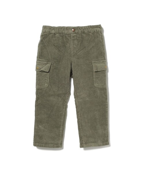 BEAMS mini(ビームスミニ)の「BEAMS mini / コーデュロイ カーゴパンツ 23FW(90~150cm)(カーゴパンツ・キッズ・オリーブ/ブルー・120/110/100/150/140/130/90)」の16枚目の写真