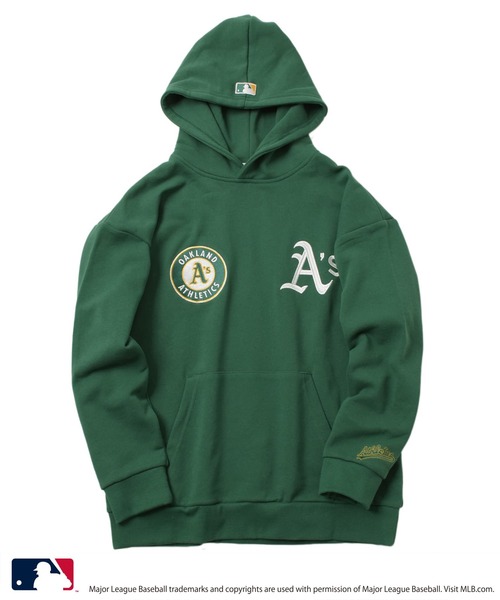 GLAZOS(グラソス)の「【MLB】裏毛チーム刺しゅうワッペン付きパーカー(パーカー・キッズ・ブルー/グレー/ネイビー/ブラック/グリーン・140cm/150cm/160cm/170cm)」の20枚目の写真