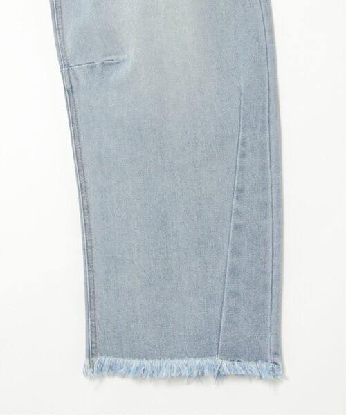 notch.(ノッチ)の「カーブデニムパンツ(デニムパンツ・レディース・ブラック/スカイブルー/インディゴブルー・L/M/S)」の13枚目の写真