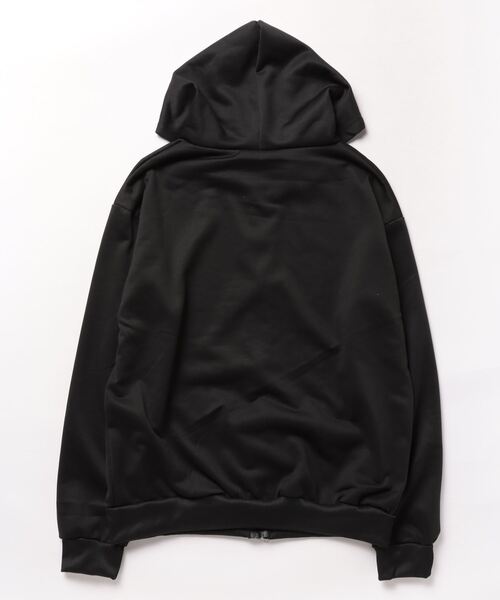 Burner（バーナー）の「【BURNER Recommend Select】オーバーシルエット センタージップ　 パーカー oku-tops-716759978721-15　Y（パーカー・レディース・ブラック/グレー・XXL/XL/L）」の3枚目の写真