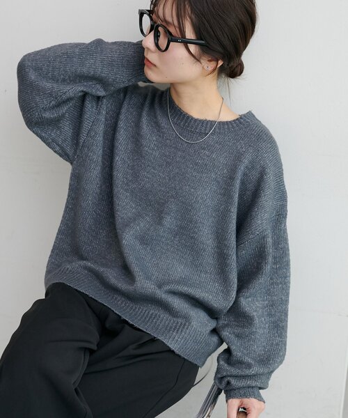 セール】【新色追加!/WEB限定】メランジニットプルオーバー（ニット
