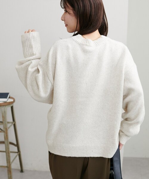 セール】【新色追加!/WEB限定】メランジニットプルオーバー（ニット