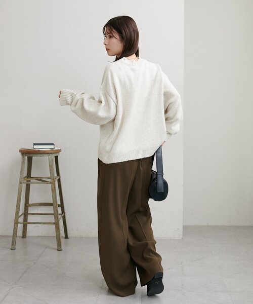 セール】【新色追加!/WEB限定】メランジニットプルオーバー（ニット