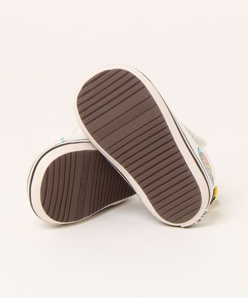 CONVERSE（コンバース）の「converse コンバース BABY ALL STAR N TAMAGOTCHI V-1 ベビーシューズ ミドルカット(ベビーオールスターNタマゴッチV-1)（スニーカー・キッズ・ホワイト/ブルー・13.0cm/15.0cm/13.5cm/14.5cm/14.0cm）」の4枚目の写真