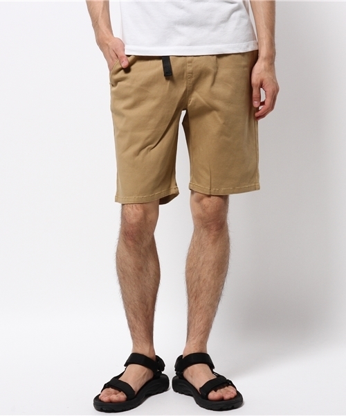 WHO'S WHO gallery（フーズフーギャラリー）の「【GIGGER】ツイルショーツ（その他パンツ・メンズ・ホワイト/ベージュ/ネイビー/ブラック・MEDIUM/LARGE）」の3枚目の写真