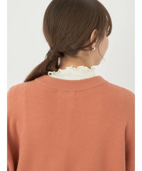 earth music&ecology（アースミュージックアンドエコロジー）の「やわらかタッチミドル丈カーディガン（カーディガン/ボレロ・レディース・ブラック/アイボリー/オレンジ/グリーン系その他3・FREE）」の15枚目の写真