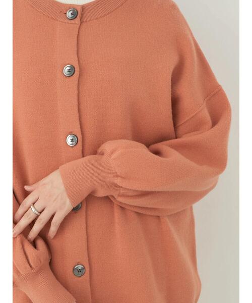 earth music&ecology（アースミュージックアンドエコロジー）の「やわらかタッチミドル丈カーディガン（カーディガン/ボレロ・レディース・ブラック/アイボリー/オレンジ/グリーン系その他3・FREE）」の17枚目の写真