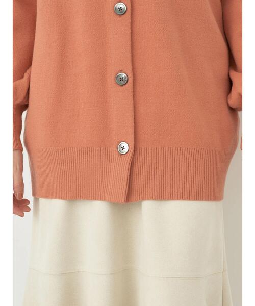 earth music&ecology（アースミュージックアンドエコロジー）の「やわらかタッチミドル丈カーディガン（カーディガン/ボレロ・レディース・ブラック/アイボリー/オレンジ/グリーン系その他3・FREE）」の18枚目の写真