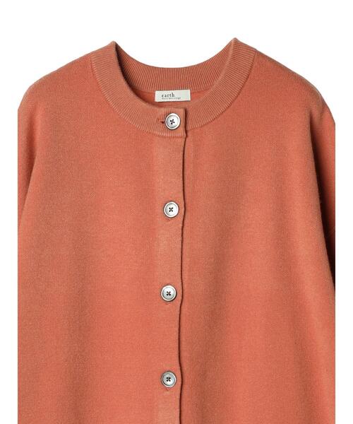 earth music&ecology（アースミュージックアンドエコロジー）の「やわらかタッチミドル丈カーディガン（カーディガン/ボレロ・レディース・ブラック/アイボリー/オレンジ/グリーン系その他3・FREE）」の21枚目の写真