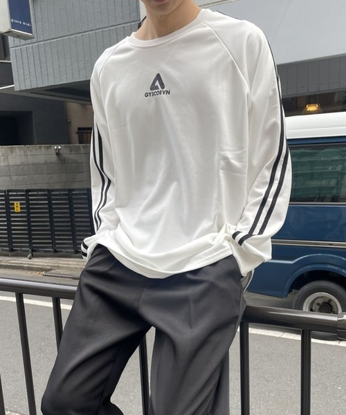 B.R.U（ブル）の「サイドラインワンポイントスウェット / トレーナー（スウェット・メンズ・ネイビー/ホワイト/グレー/ブラック・FREE）」の11枚目の写真