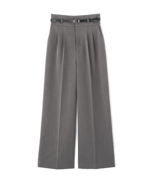PROPORTION BODY DRESSING（プロポーションボディドレッシング）の「ベルト付タックワイドパンツ / 1214130100（その他パンツ・レディース・ベージュ/グレー・SMALL/MEDIUM）」の15枚目の写真