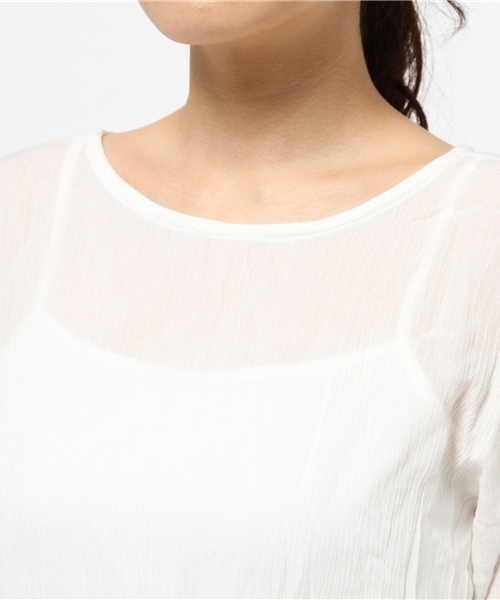 Kastane（カスタネ）の「【Kastane】BACKリボンワンピース（ワンピース・レディース・オフホワイト/レッド/ブラック・FREE）」の18枚目の写真