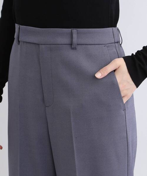 INDIVI（インディヴィ）の「◆【洗える／春カラー】シャンブレーワイドパンツ（その他パンツ・レディース・ベージュ/ネイビー/ピンク/ライトグレー系3/ネイビー系3・40/38/36/03/05/12/15 /13/17/19/07）」の7枚目の写真