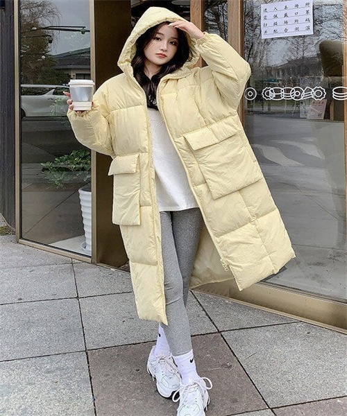 Dream garden（ドリームガーデン）の「フード付きロングダウンコート