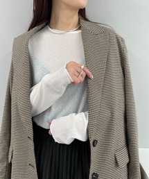 Omekashi | シアーロングTシャツ(Tシャツ/カットソー)