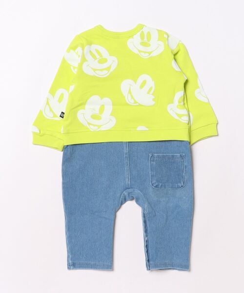 Disney（ディズニー）の「ディズニー 総柄デニム 切替 ロンパース 9228B（ロンパース）」 - WEAR