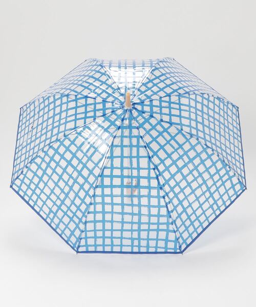 Waterfront（ウォーターフロント）の「kippis パイピングビニール（長傘・レディース・ブルー/ライトブルー/ブラック/ラベンダー/ベージュ/ピンク・FREE）」の21枚目の写真