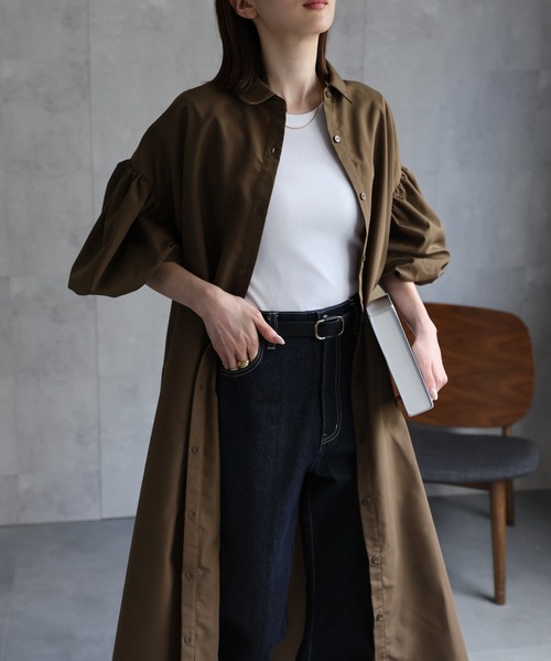 model：162cm 着用サイズ：F