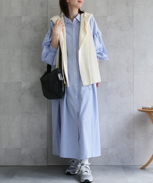 model：162cm 着用サイズ：F