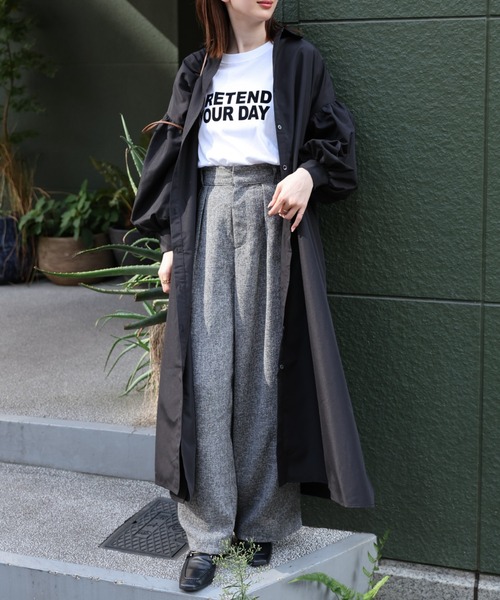 model：162cm 着用サイズ：F