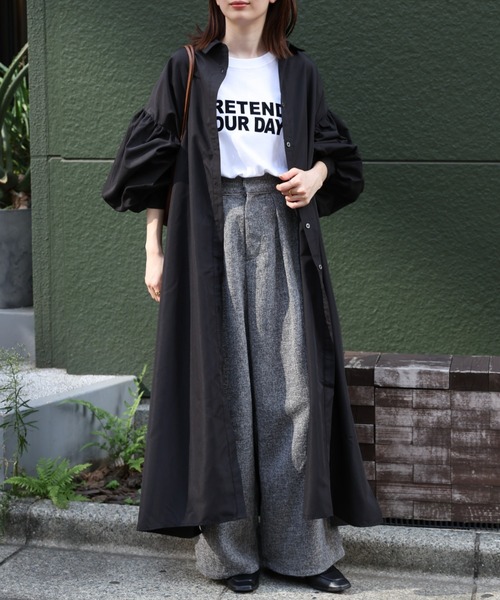 model：162cm 着用サイズ：F