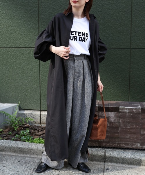 model：162cm 着用サイズ：F