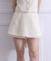 clear | ツイードショートスコート/ショートパンツ[セットアップ可能]≪2024SS新作≫(その他パンツ)