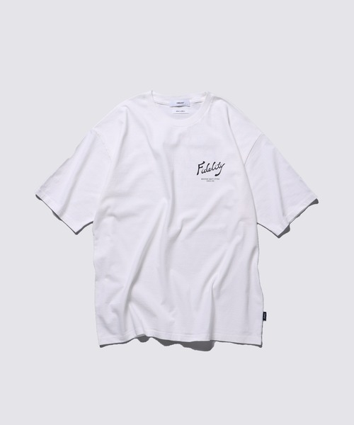 ANCHOR LOGO S/S TEE / 半袖ロゴプリントTシャツ（Tシャツ/カットソー）｜FIDELITY（フェデリティー）