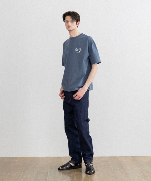 FIDELITY(フィデリティ)の「ANCHOR LOGO S/S TEE / 半袖ロゴプリントTシャツ(Tシャツ/カットソー・メンズ・オフホワイト/スカイブルー/ブラック・X-LARGE/LARGE/MEDIUM)」の14枚目の写真