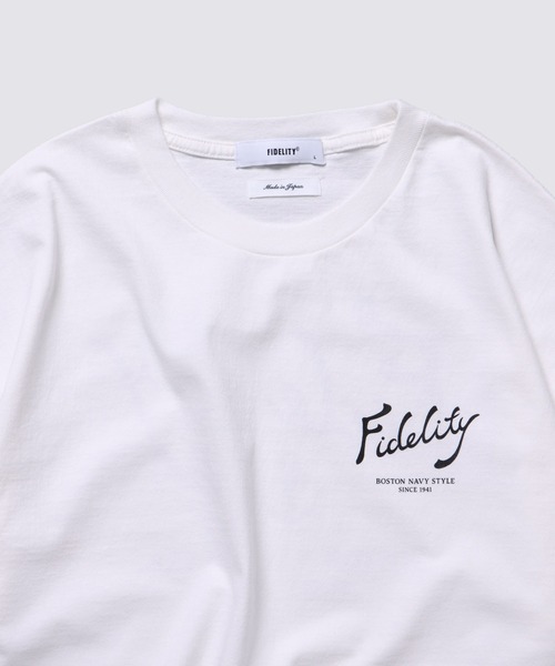 FIDELITY(フィデリティ)の「ANCHOR LOGO S/S TEE / 半袖ロゴプリントTシャツ(Tシャツ/カットソー・メンズ・オフホワイト/スカイブルー/ブラック・X-LARGE/LARGE/MEDIUM)」の17枚目の写真