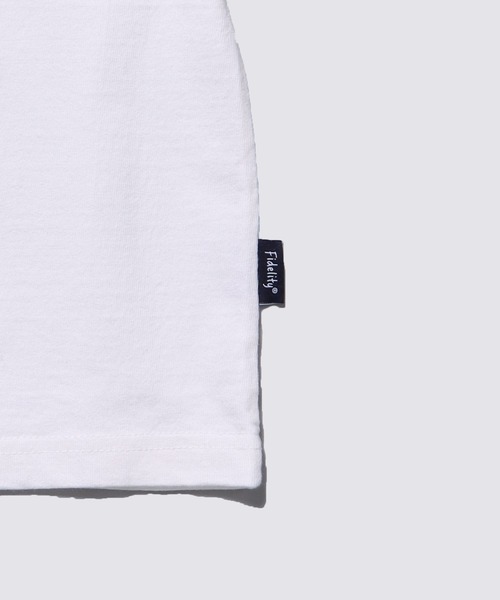 FIDELITY(フィデリティ)の「ANCHOR LOGO S/S TEE / 半袖ロゴプリントTシャツ(Tシャツ/カットソー・メンズ・オフホワイト/スカイブルー/ブラック・X-LARGE/LARGE/MEDIUM)」の6枚目の写真