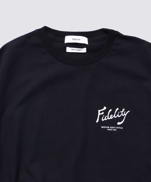 FIDELITY(フィデリティ)の「ANCHOR LOGO S/S TEE / 半袖ロゴプリントTシャツ(Tシャツ/カットソー・メンズ・オフホワイト/スカイブルー/ブラック・X-LARGE/LARGE/MEDIUM)」の8枚目の写真