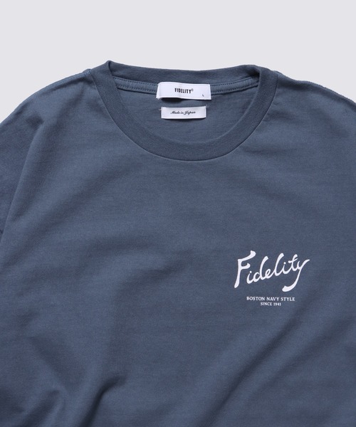 FIDELITY(フィデリティ)の「ANCHOR LOGO S/S TEE / 半袖ロゴプリントTシャツ(Tシャツ/カットソー・メンズ・オフホワイト/スカイブルー/ブラック・X-LARGE/LARGE/MEDIUM)」の11枚目の写真