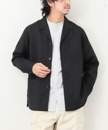 NOLLEY’S | 《セットアップ対応》【WORK ABOUT】リネンライク カバーオール(シャツ/ブラウス)