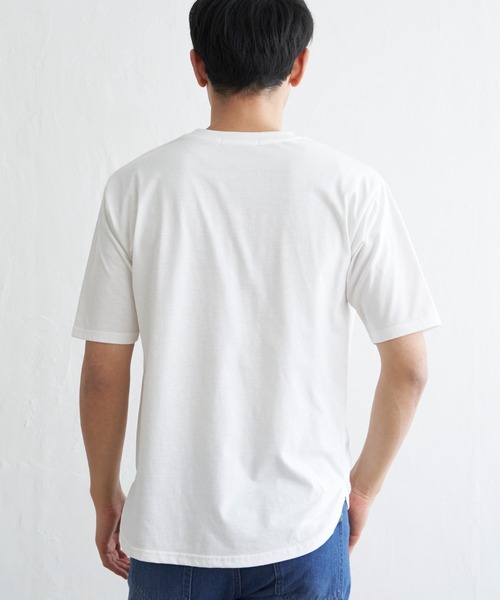 ikka(イッカ)の「【洗濯機で洗える/2点セット】GOKU楽ニット 5分袖インナーセット(ニット/セーター・メンズ・オリーブ/ネイビー/ベージュ/ピンク・M/L/XL/S)」の22枚目の写真